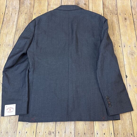 Brooks Brothers Red Fleece Blazer Leo Master New Unworn Tagged 42R Measures 42S - Picture 2 of 12